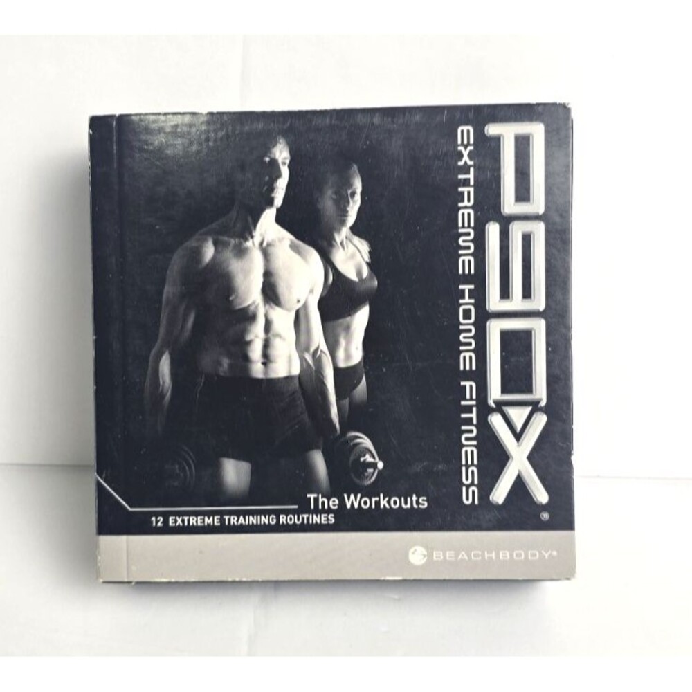 P90X Extreme Home Fitness The Workouts Complete 12 Disc Exercise DVD Set